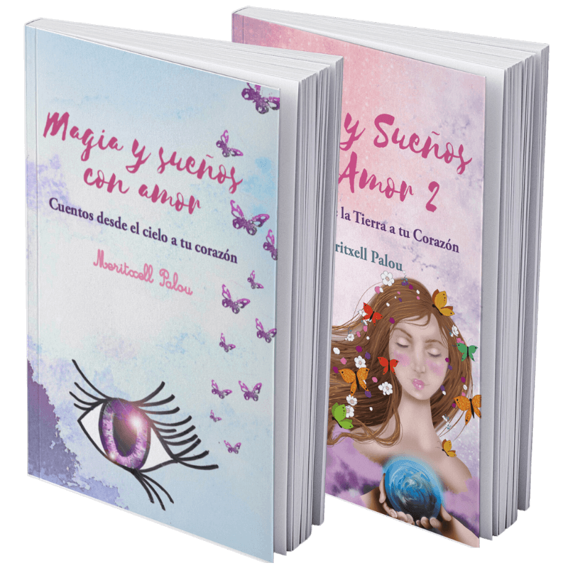 Libros de Meritxell Palou - Magia y sueños con amor 1 y 2 fisicos