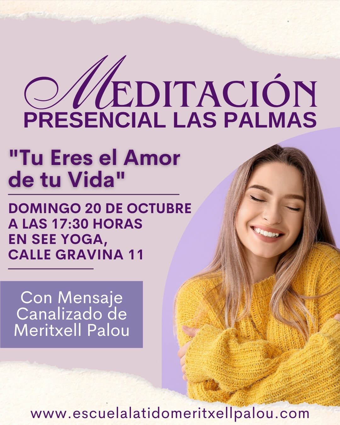 Meditacion Tu eres el amor de tu vida OCT 20